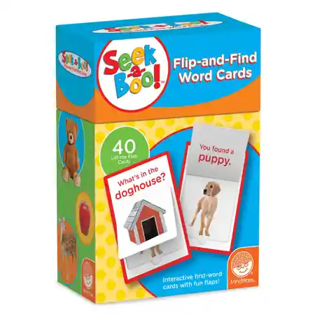 Seek-A-Boo Flip & Find Word Cards