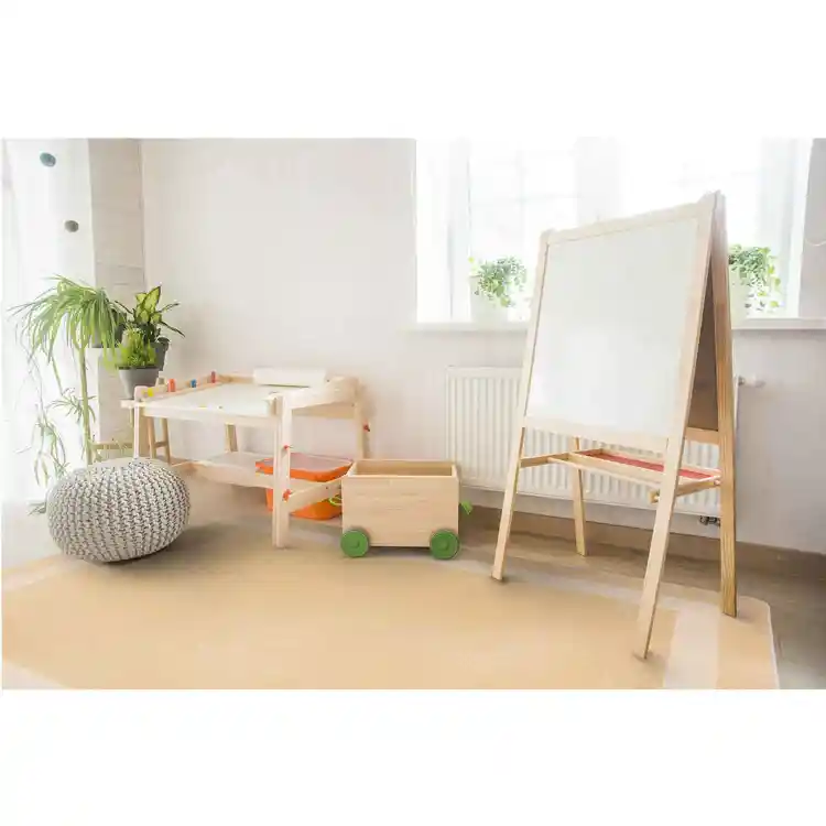 Portrait Classroom Rugs, Sandstone, Rectangle 3'10" x 5'4"