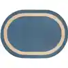 Portrait Classroom Rugs, Seaside, Oval 3'10" x 5'4"