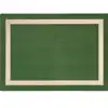 Portrait Classroom Rugs, Green, Rectangle 5'4" x 7'8"