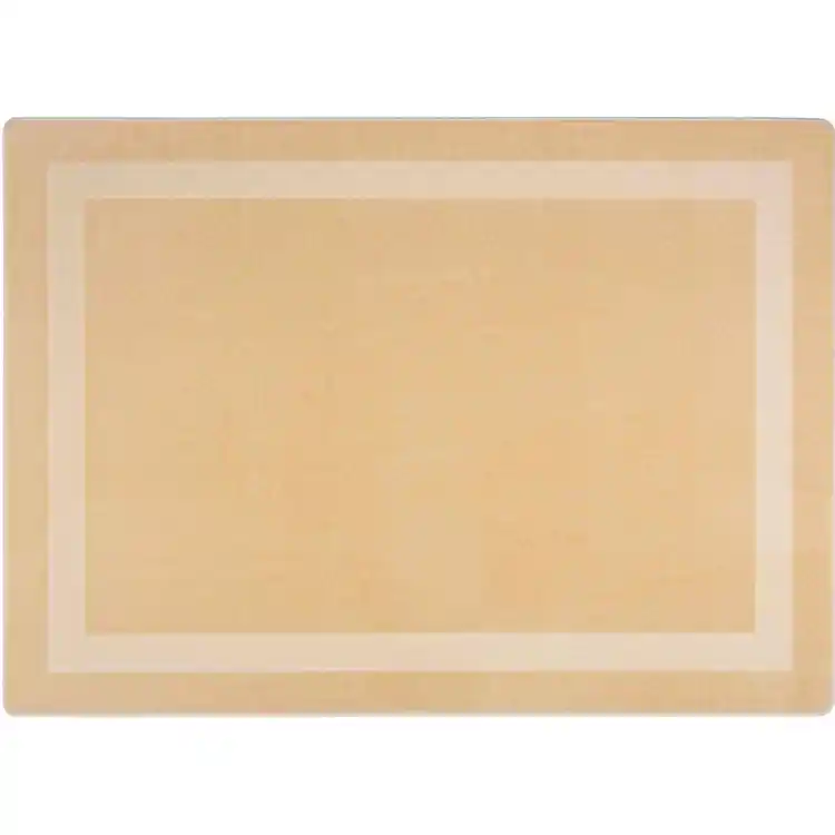 Portrait Classroom Rugs, Sandstone, Rectangle 5'4" x 7'8"
