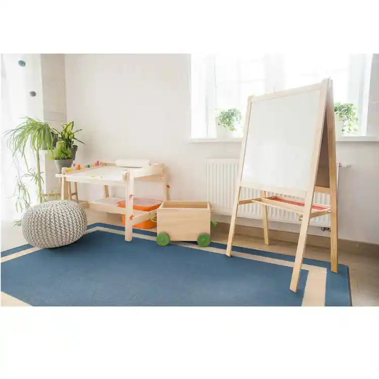 Portrait Classroom Rugs, Seaside, Rectangle 5'4" x 7'8"