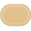 Portrait Classroom Rugs, Sandstone, Oval 5'4" x 7'8"