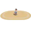 Portrait Classroom Rugs, Sandstone, Oval 5'4" x 7'8"