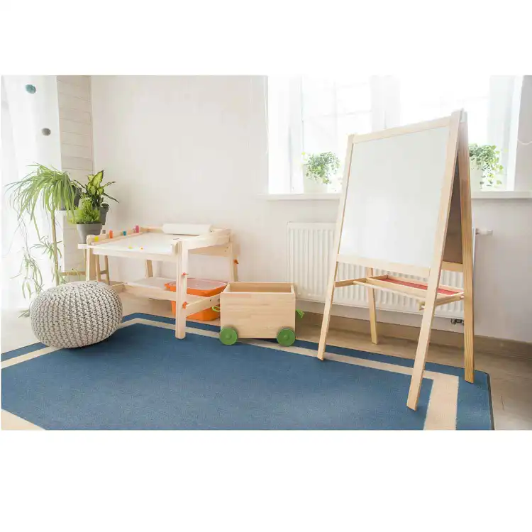 Portrait Classroom Rugs, Seaside, Rectangle 7'8" x 10'9"