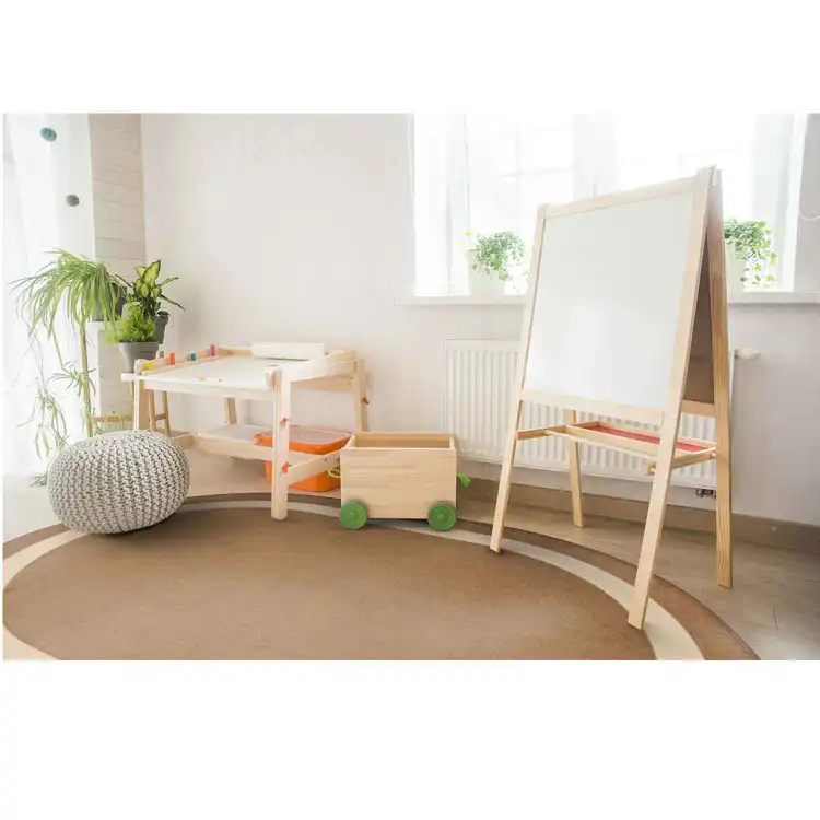 Portrait Classroom Rugs, Mocha, Oval 7'8" x 10'9"