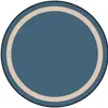 Portrait Classroom Rugs, Seaside, Round 7'7"