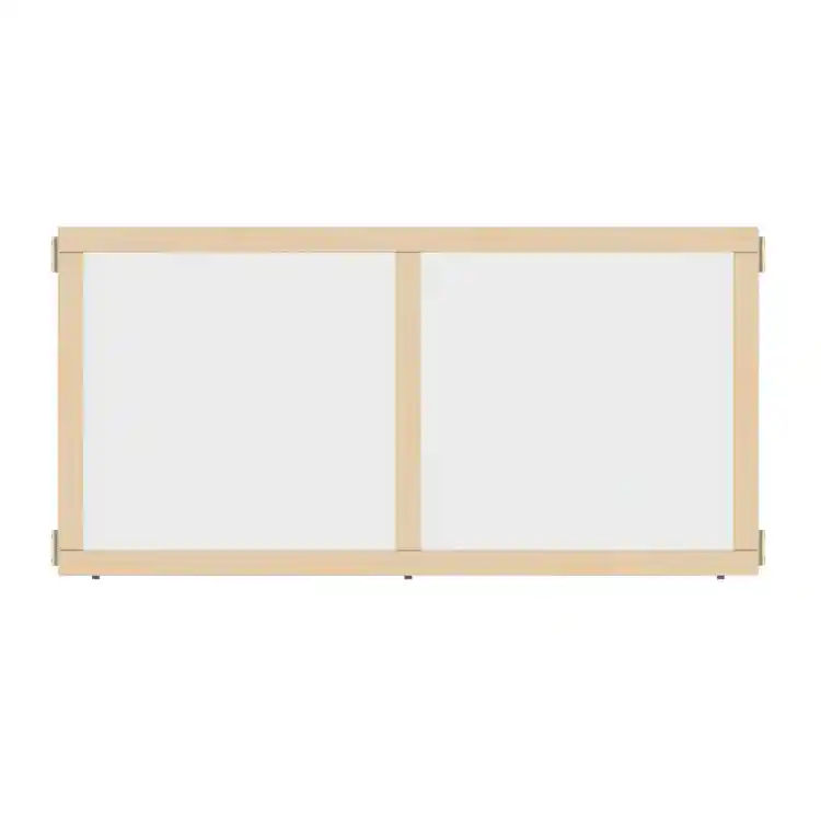KYDZ Suite® Clear-View Plexi Panels, 24½"H, 48"W x 24½"H