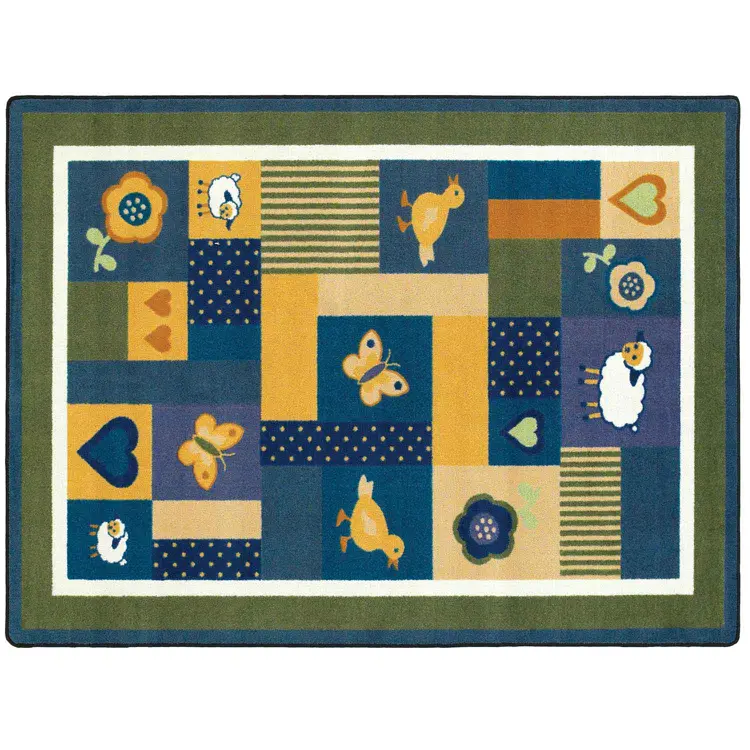 Baby Love Bold Colors Rug, Rectangle 7'8" x 10'9"