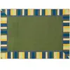 Clean Green Bold Rug, Rectangle 7'8" x 10'9"