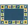 Baby Blues Bold Rug, Rectangle 7'8" x 10'9"