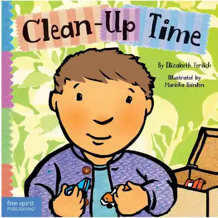 Clean-Up Time Board Book