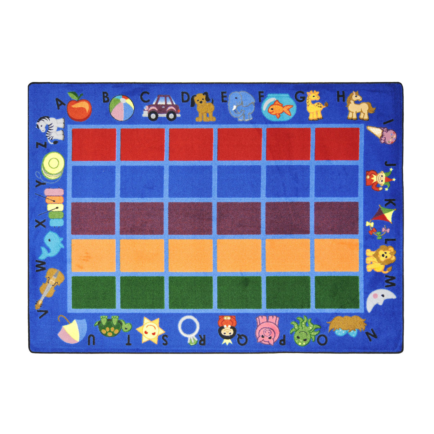 Alphabet Phonics Classroom Rug Becker's School Supplies