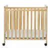 Foundations® SafetyCraft® Crib, Slatted Fixed Side