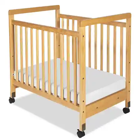 Foundations® SafetyCraft® Crib, Clearview Fixed Side