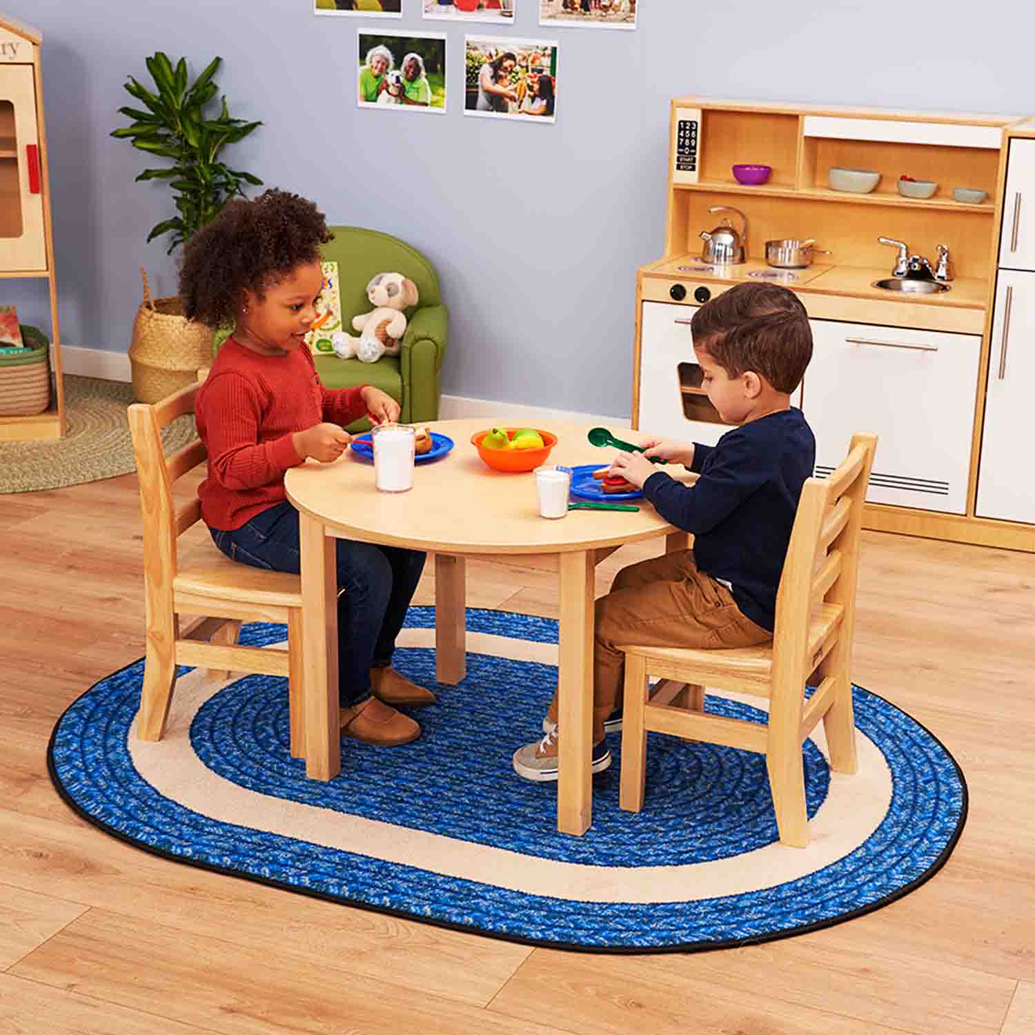 School Circle Rug Sharing Circle Classroom Rug | Becker's School Supplies