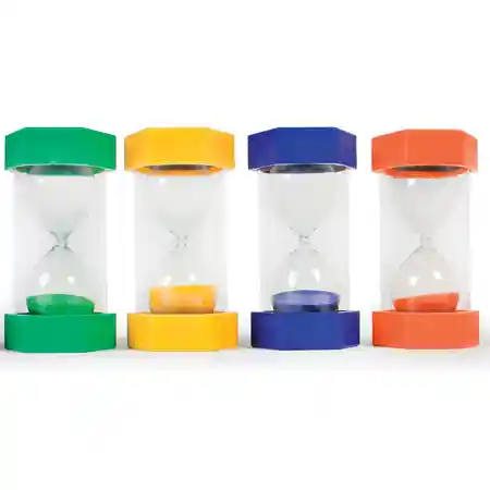 Jumbo Sand Timers, Set of 4