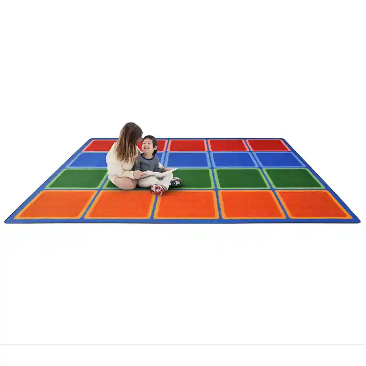 Blocks Abound Classroom Rug