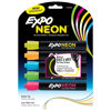 Expo® Dry-Erase Neon Marker Set