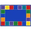 Color Tones Classroom Rug, Rectangle 5'4" x 7'8"