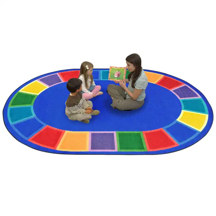 Color Tones Classroom Rug