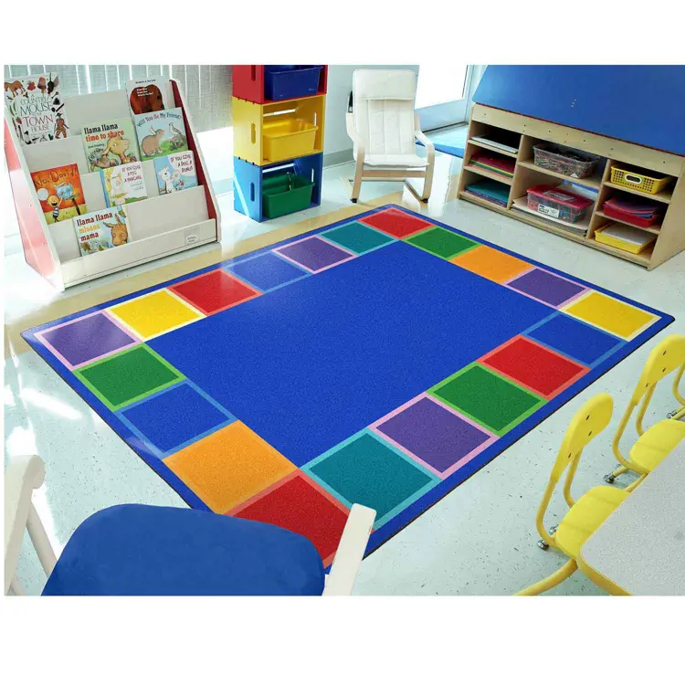Color Tones Classroom Rug | Becker's School Supplies
