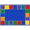 Color Tones Classroom Rug, Rectangle 7'8" x 10'9"