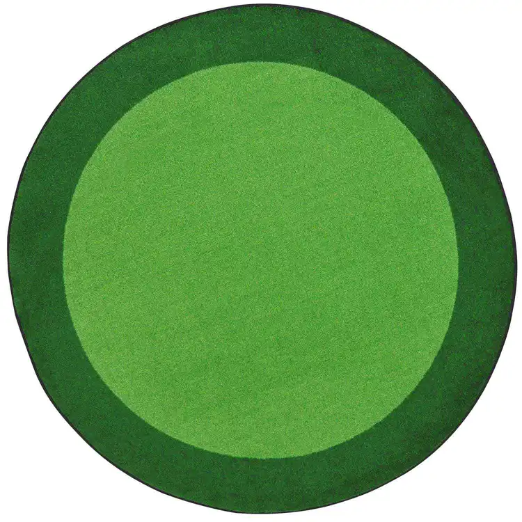 All Around™ Rugs Round 5'4", Green