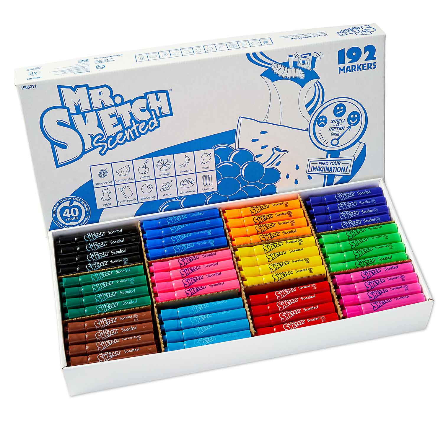 Mr Sketch Markers, Scented - 8 markers