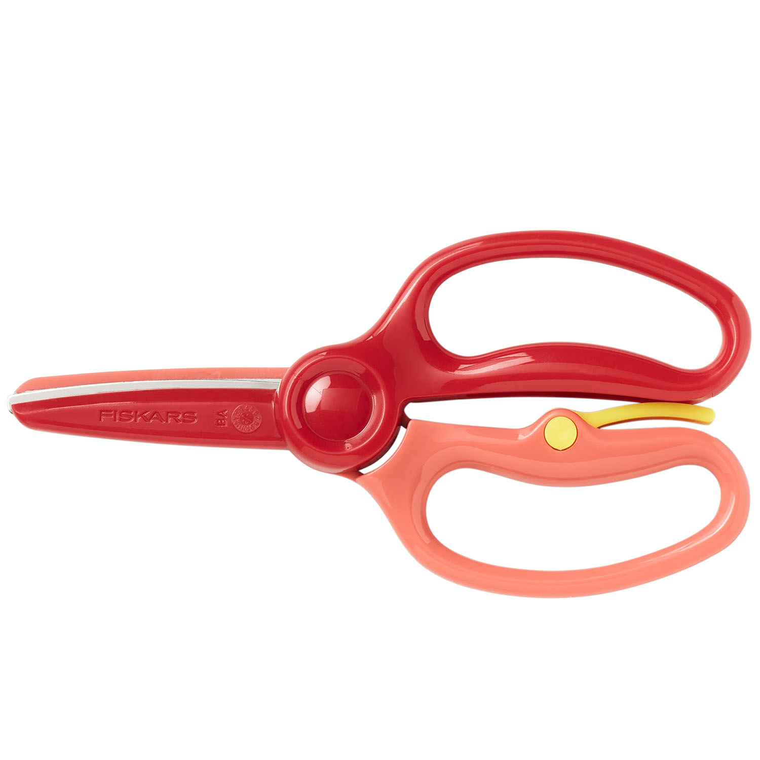 Fiskars Preschool Training Scissors - 1.50 Cutting Length - 5 Overall Length - Straight-right - Blunted Tip - Assorted