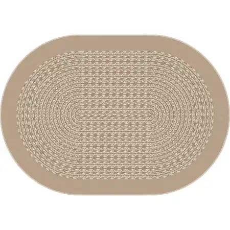 Like Home™ Rug, Oval 5'5" x 7'8", Beige