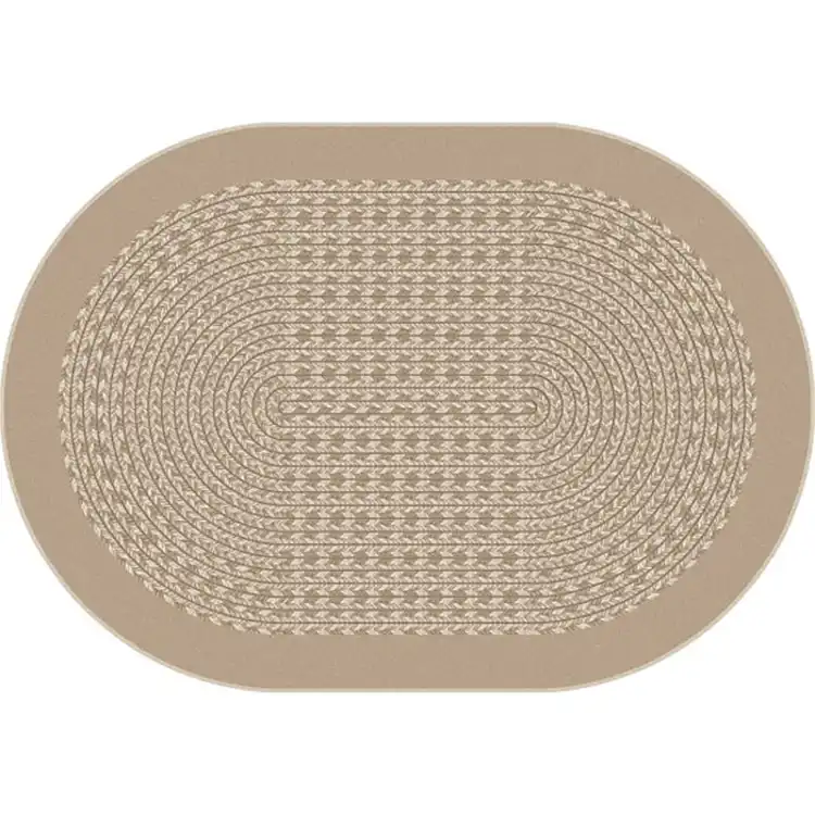 Like Home™ Rug, Oval 5'5" x 7'8", Beige