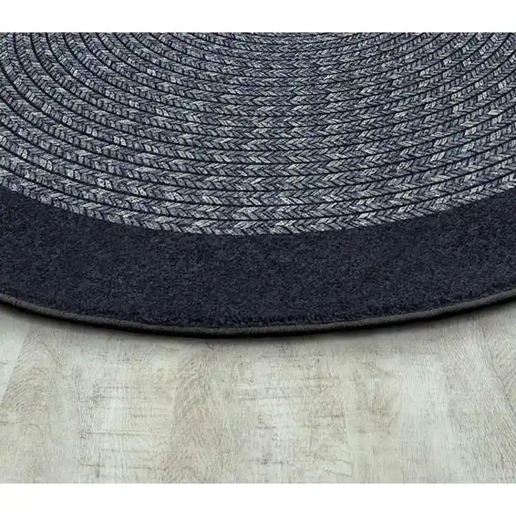 Like Home™ Rug, 5'4" Round, Navy