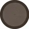 Like Home™ Rug, 5'4" Round, Chocolate