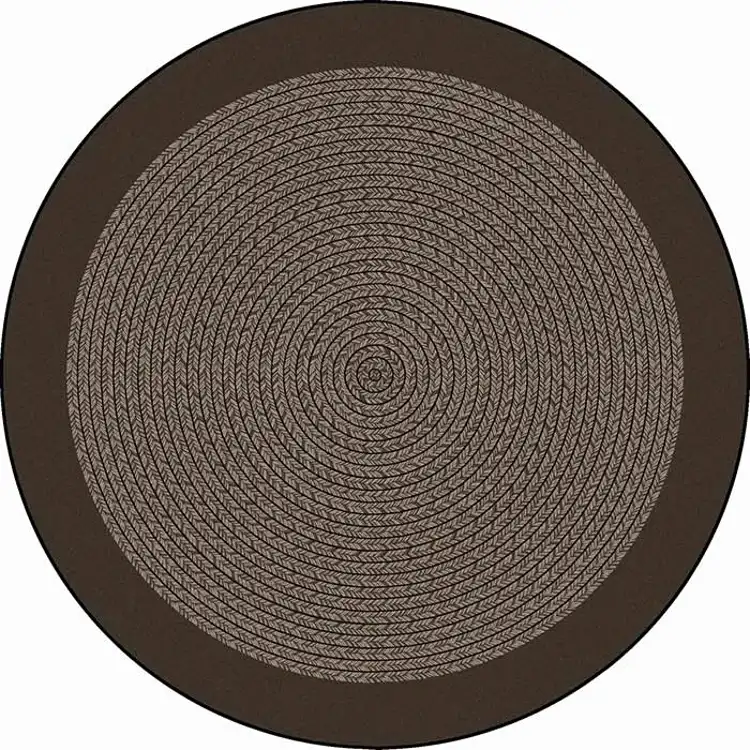 Like Home™ Rug, 5'4" Round, Chocolate