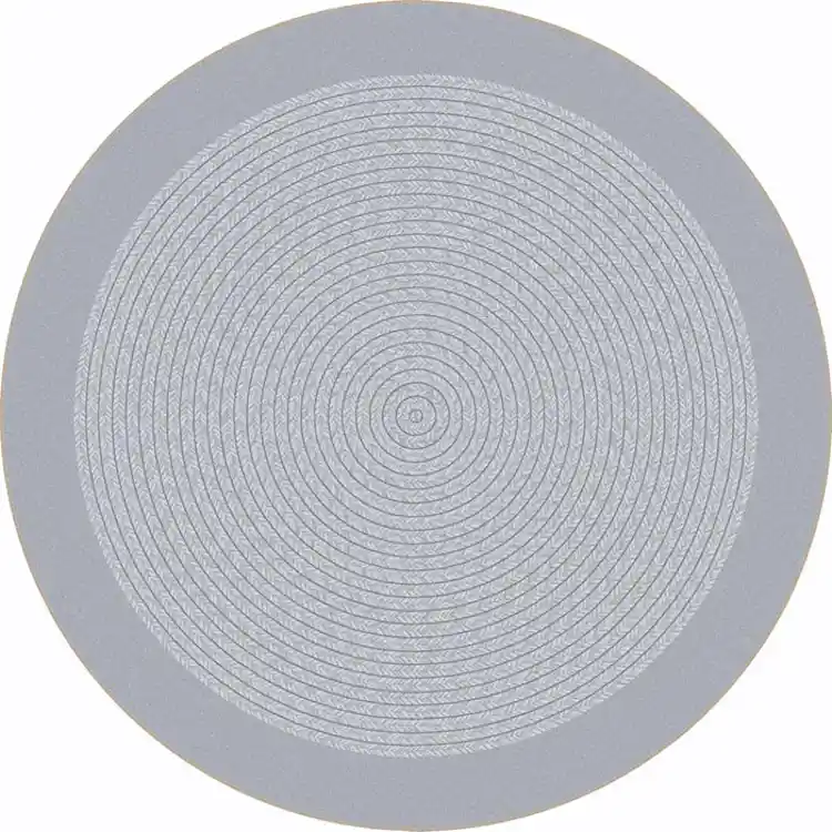 Like Home™ Rug, 5'4" Round, Silver