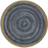Feeling Natural Rug, Blue, Round 7'7"