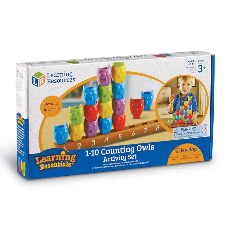 1-10 Counting Owls Activity Set