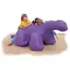 Big Playground Sculptures, Dinosaur, Purple, Surface Mount