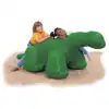 Big Playground Sculptures, Dinosaur, Train Green, Surface Mount