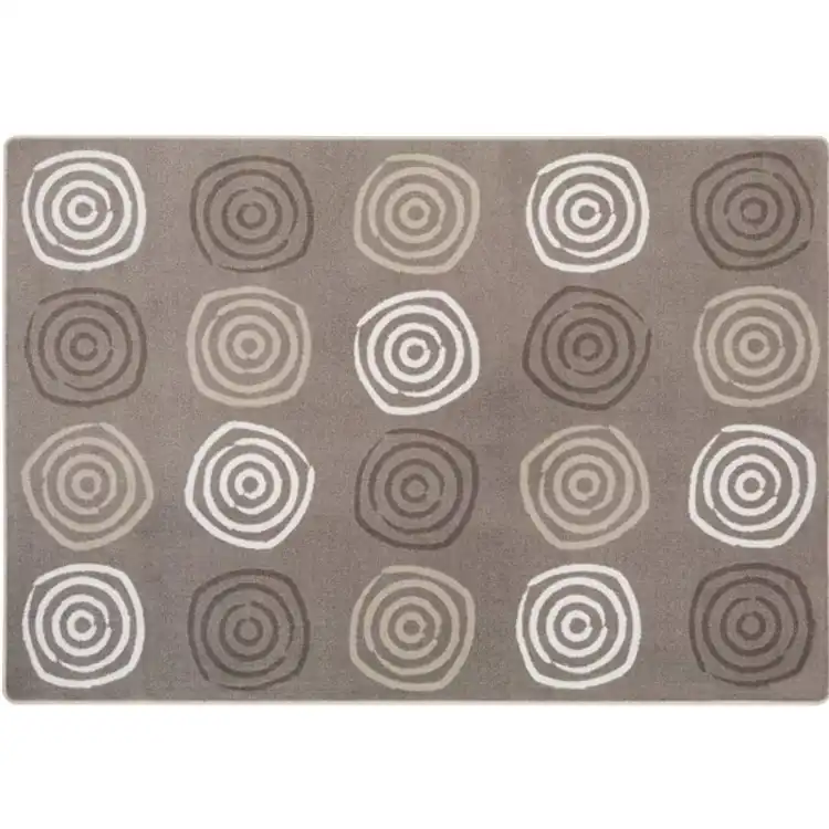 Simply Swirls™ Rug, Rectangle 5'4" x 7'8", Neutral
