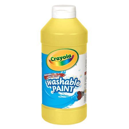 Crayola® Washable Paint, Pint, Yellow