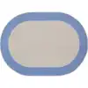Easy Going™ Rug, Oval 5'4" x 7'8", Light Blue