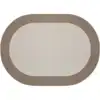 Easy Going™ Rug, Oval 5'4" x 7'8", Light Brown