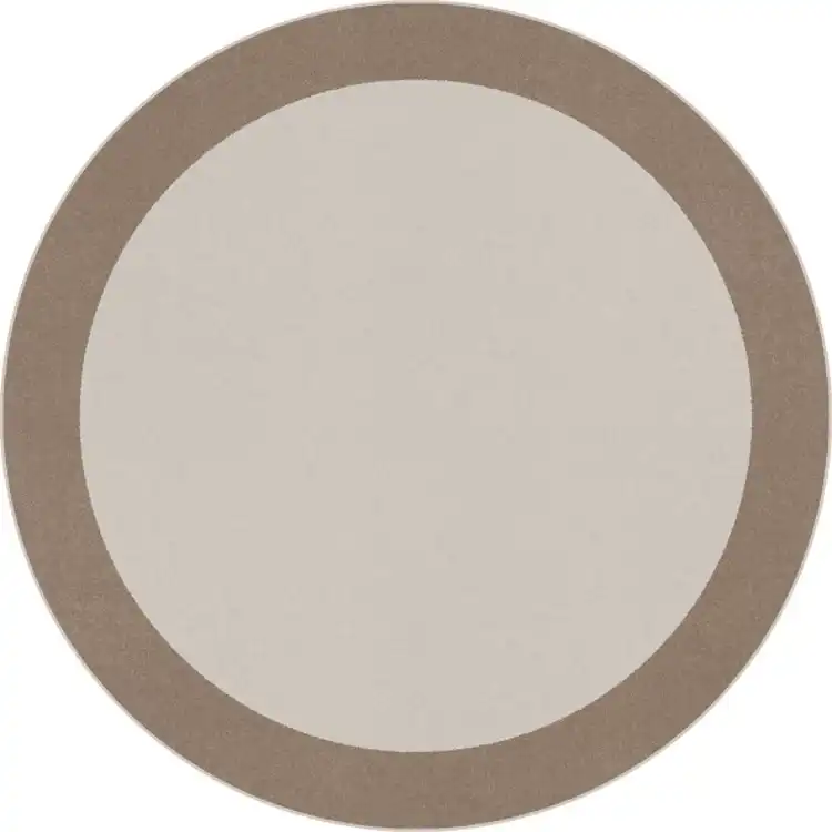 Easy Going™ Rug, Round 7'7", Light Brown