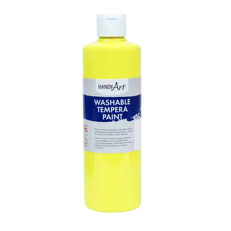 Washable Fluorescent Paint, Yellow