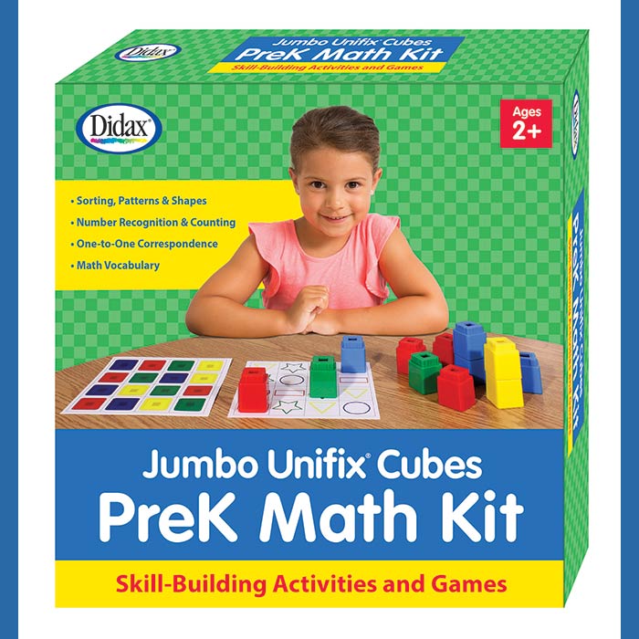 Jumbo Unifix Cubes Pre-K Math Activity Kit | Becker's