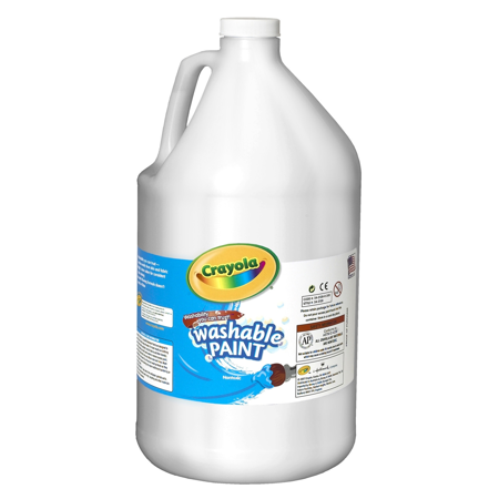 Crayola® Washable Paint, Gallon, White