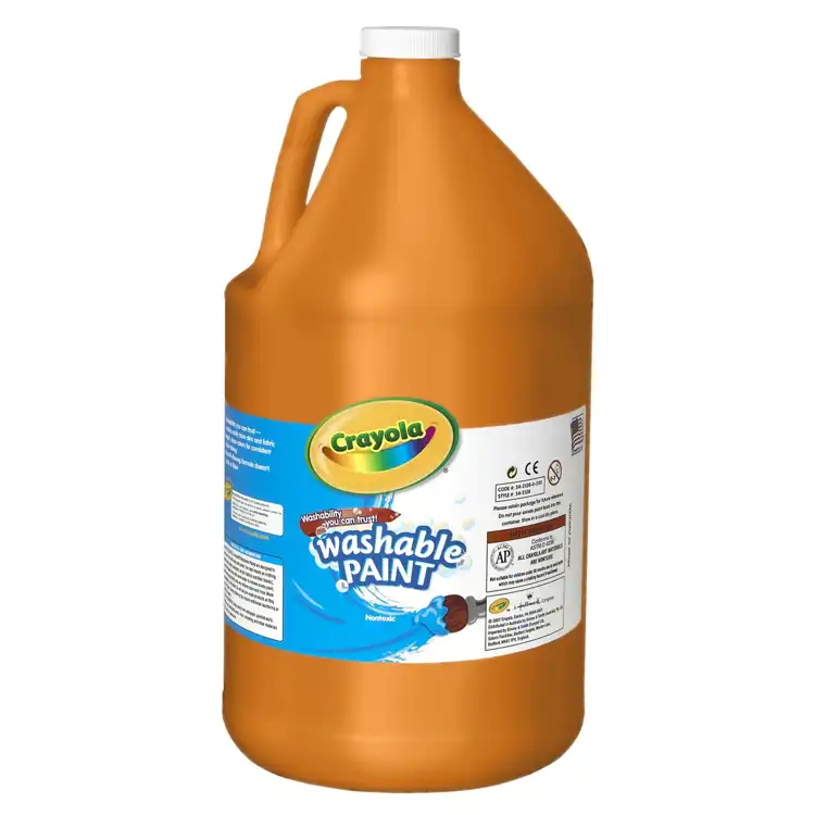 Crayola® Washable Paint, Gallon, Orange