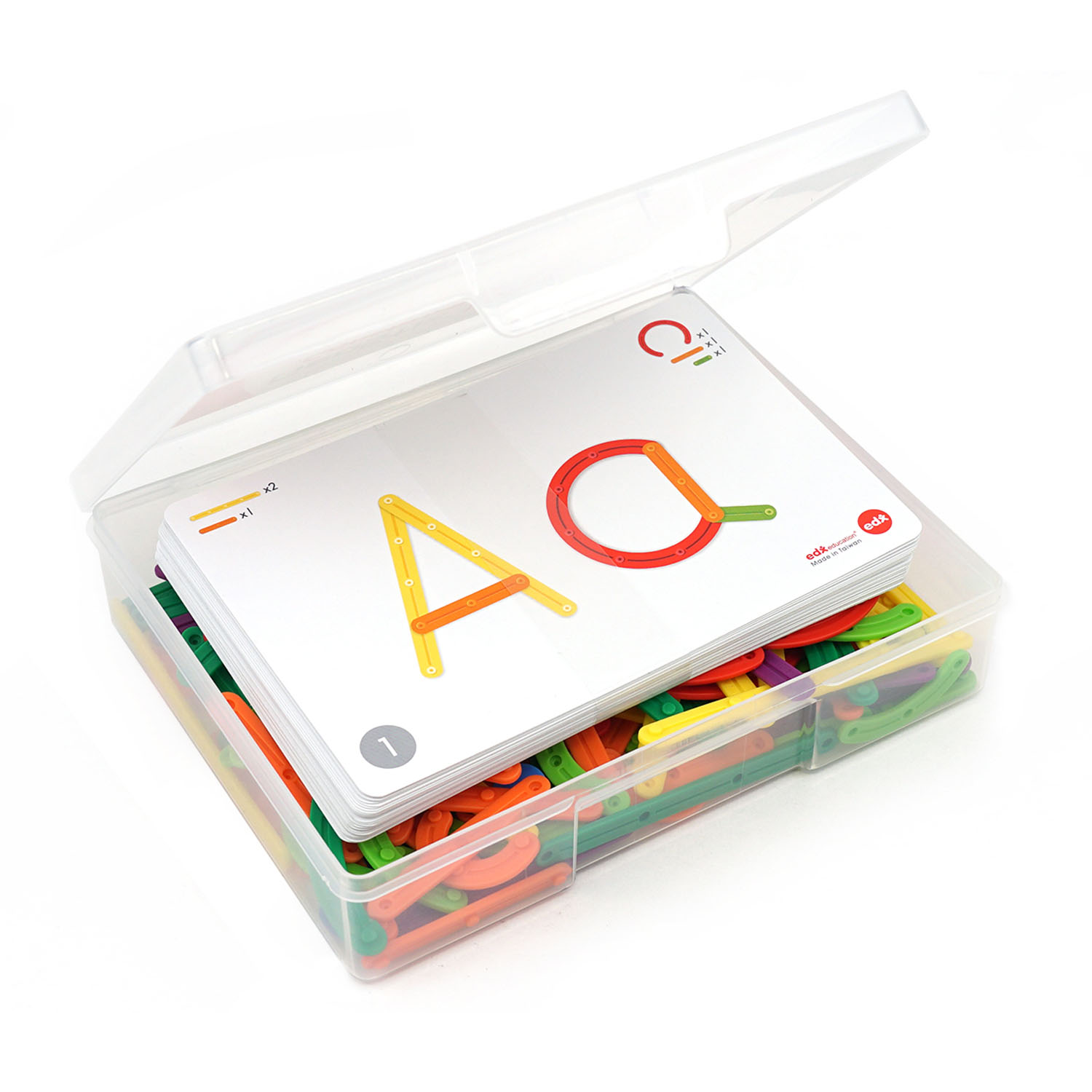 Geostix Letter Construction Set | Becker's School Supplies